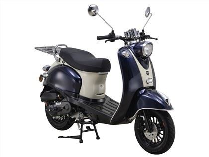 Vintage Classic Scooter Motorcykel EØF-certifikat